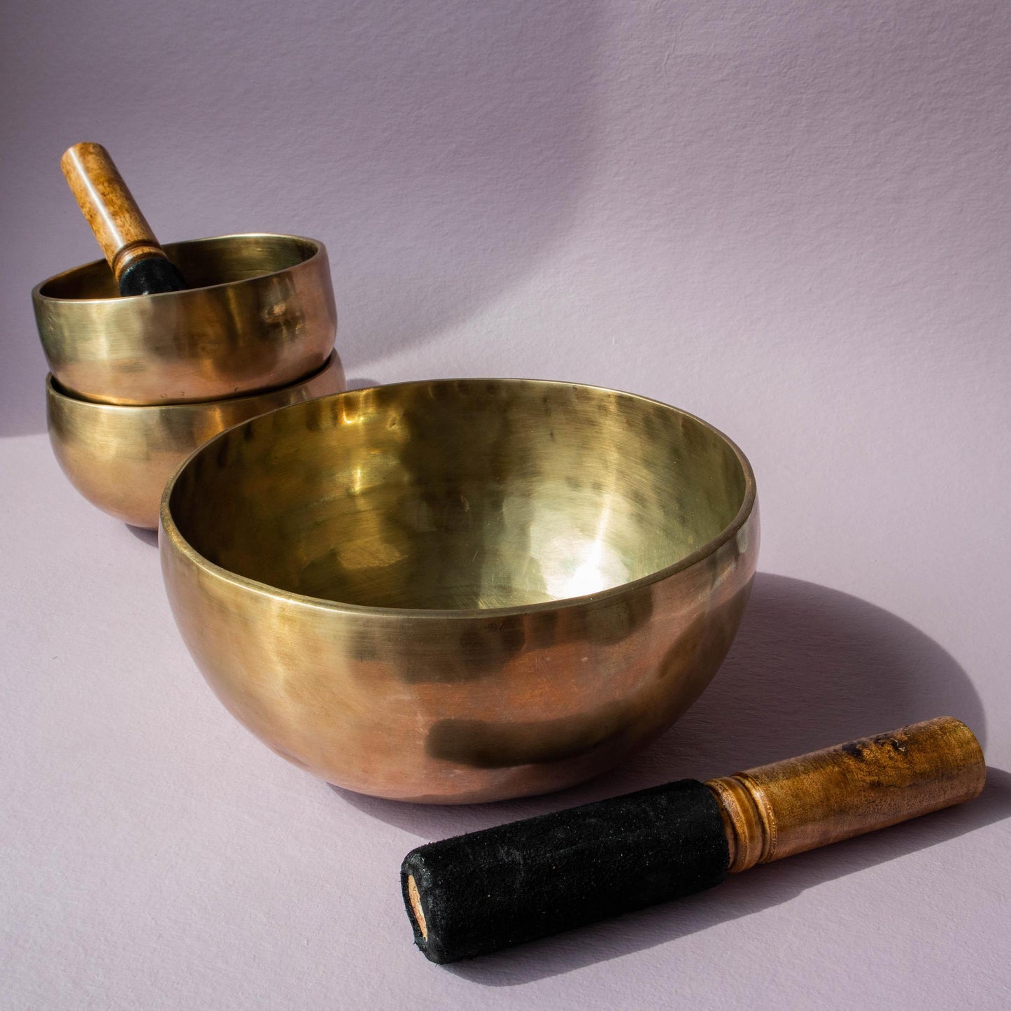 G Note Brass Singing Bowl 5-5.49"