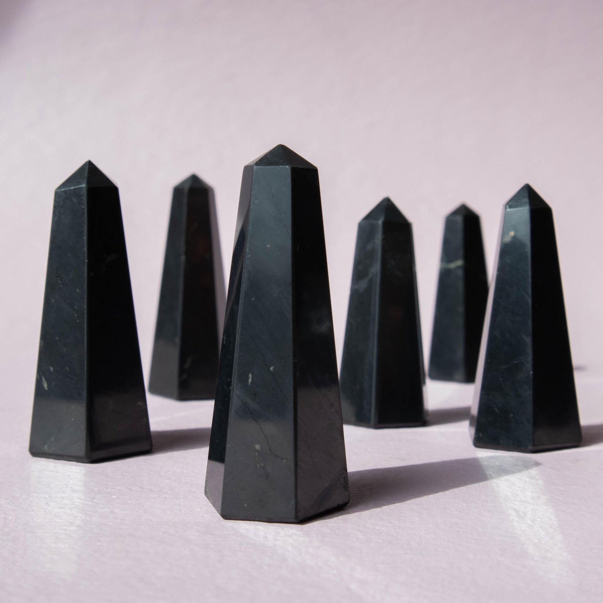 shungite, shungite obelisk, crystal obelisk, shungite crystal, shungite stone, shungite properties, shungite healing properties, shungite metaphysical properties, shungite meaning