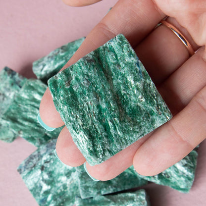 fuchsite, fuchsite specimen, crystal specimen, raw fuchsite, raw specimen, gemstone specimen, fuchsite crystal, fuchsite stone, fuchsite properties, fuchsite healing properties, fuchsite metaphysical properties, fuchsite meaning