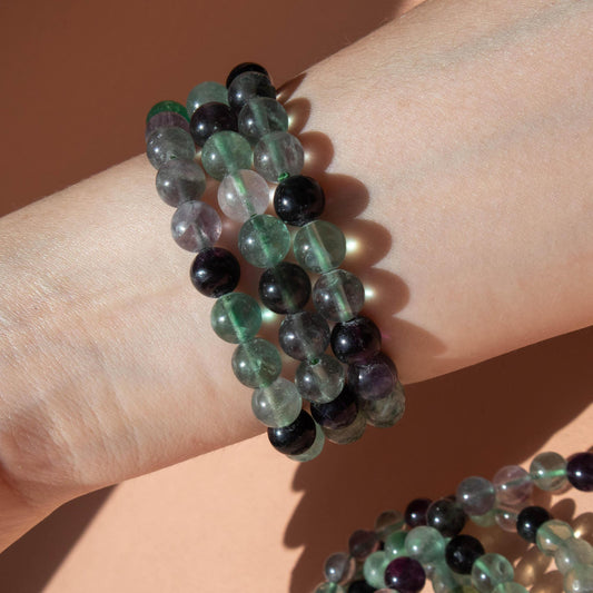 fluorite, fluorite bracelet, fluorite jewelry, crystal bracelet, crystal jewelry, fluorite crystal, gemstone jewelry, gemstone bracelet, fluorite stone, fluorite gemstone, fluorite properties, fluorite healing properties, fluorite metaphysical properties, fluorite meaning