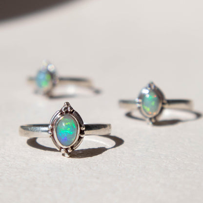 Ethiopian Opal Ring