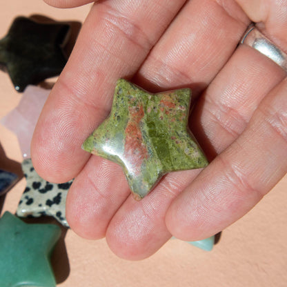 unakite, unakite star, crystal star, gemstone star, unakite crystal, unakite stone, unakite gemstone, unakite properties, unakite healing properties, unakite metaphysical properties, unakite meaning