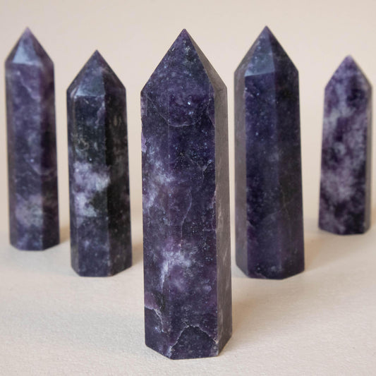 lepidolite, lepidolite tower, crystal tower, lepidolite crystal, lepidolite stone, lepidolite properties, lepidolite healing properties, lepidolite metaphysical properties, lepidolite meaning