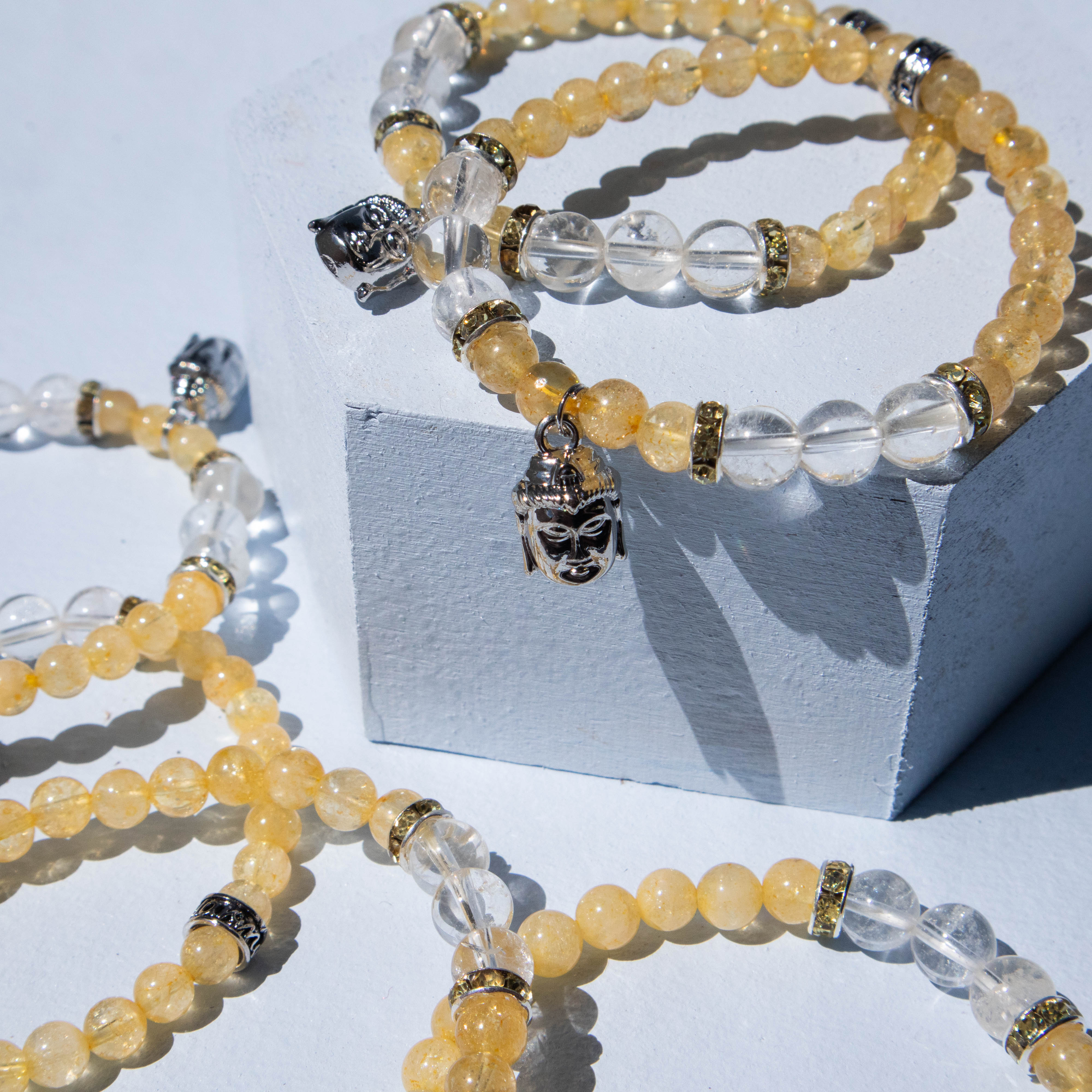 Citrine crystal bracelet fashion