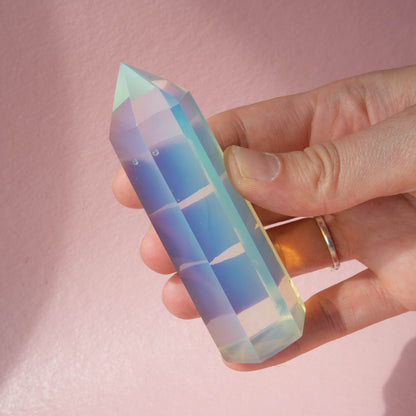 opalite, opalite tower, crystal tower, gemstone tower, opalite crystal, opalite stone, opalite properties, opalite healing properties, opalite metaphysical properties, opalite meaning