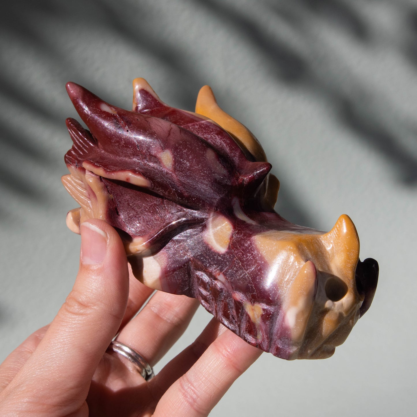 mookaite, mookaite dragon head, mookaite dragon, crystal dragon, gemstone dragon, mookaite crystal, mookaite stone, mookaite gemstone, mookaite properties, mookaite healing properties, mookaite metaphysical properties, mookaite meaning, mookaite chakra, mookaite zodiac