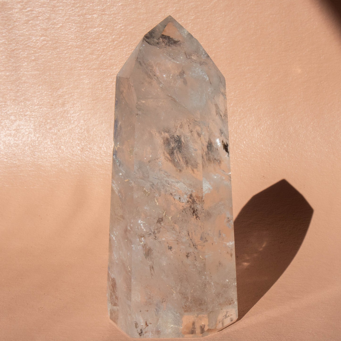 Clear Quartz Tower