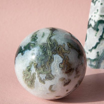 Moss Agate Sphere