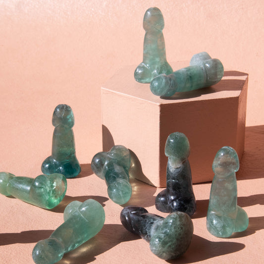 Fluorite Mini Phallus 2"