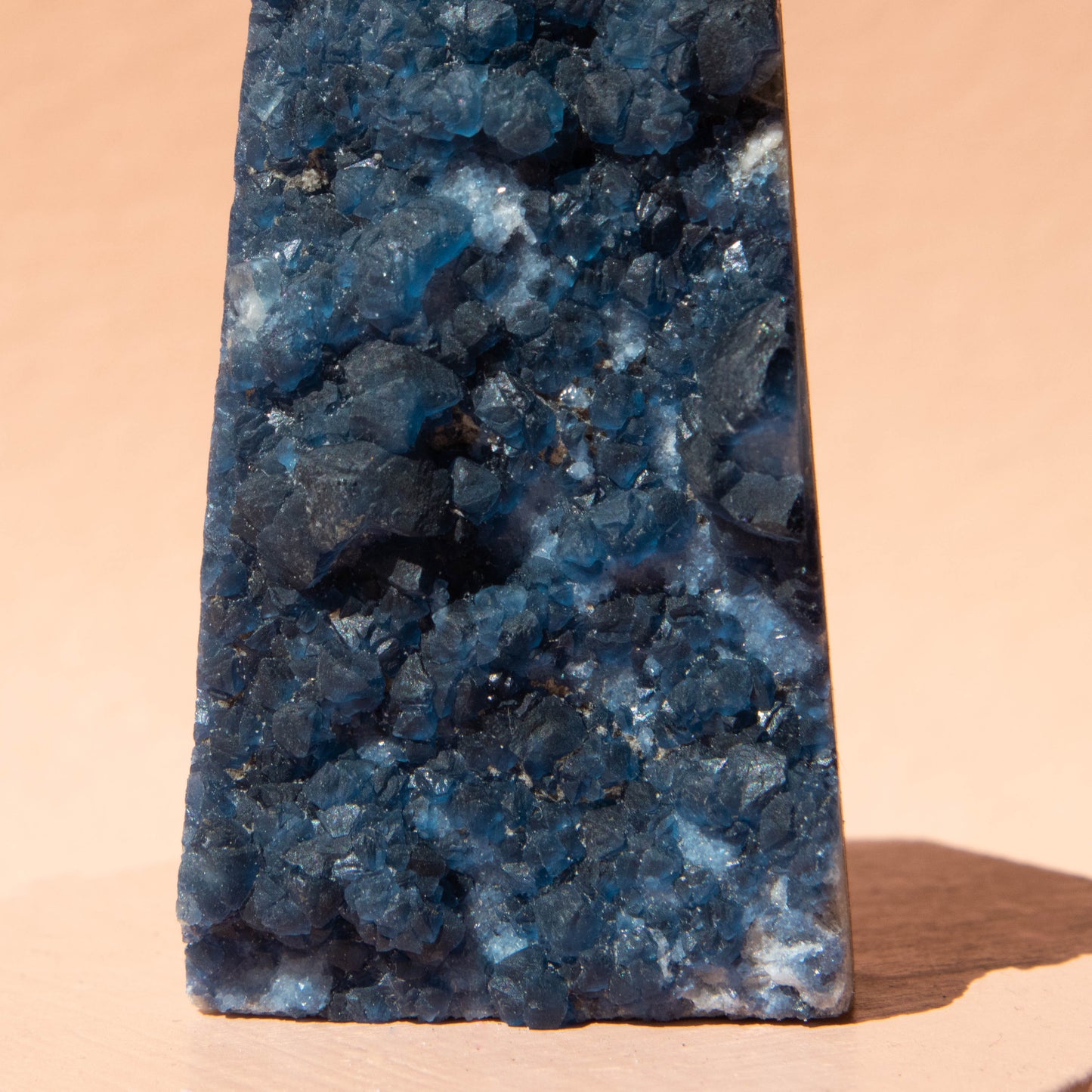 Raw Blue Fluorite Tower