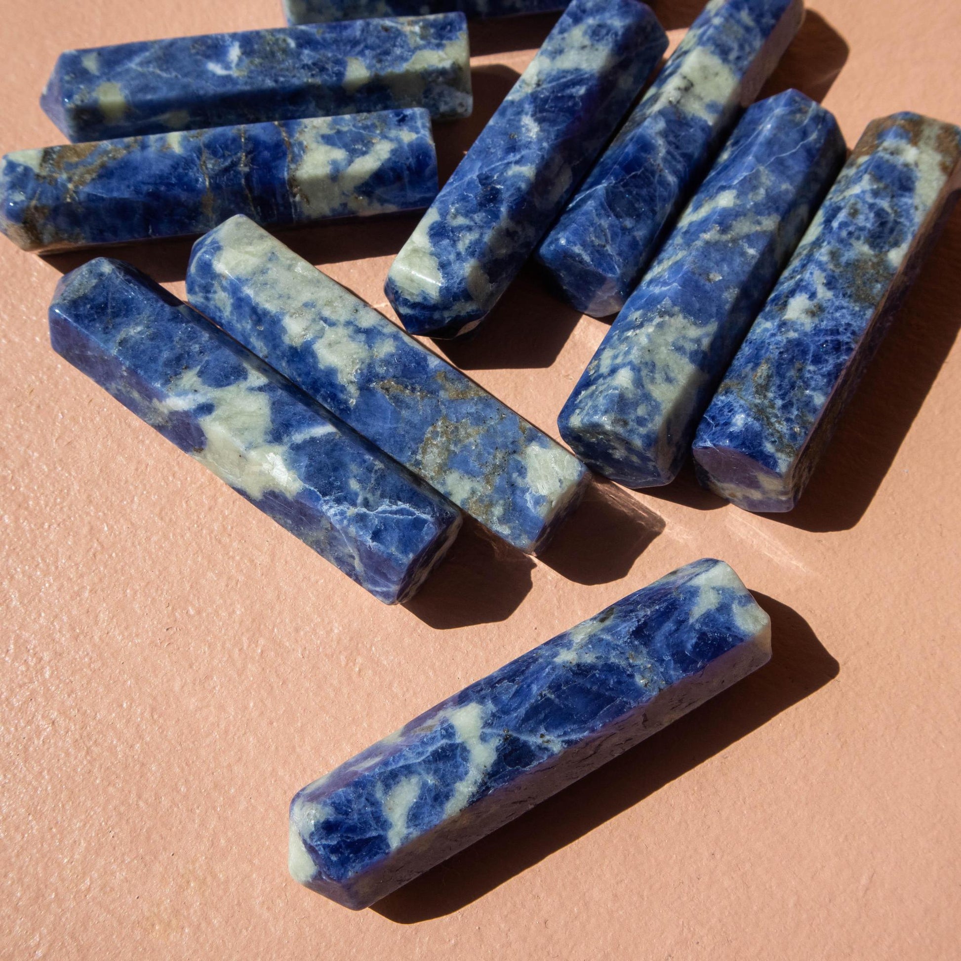 sodalite, sodalite point, crystal point, sodalite crystal, gemstone point, sodalite stone, sodalite gemstone, sodalite properties, sodalite healing properties, sodalite metaphysical properties, sodalite meaning