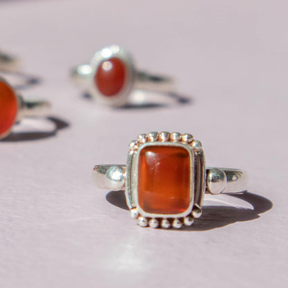 carnelian, carnelian ring, carnelian jewelry, crystal ring, crystal jewelry, sterling silver carnelian ring, carnelian crystal, carnelian stone, carnelian properties, carnelian healing properties, carnelian metaphysical properties, carnelian meaning