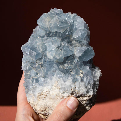 celestite, celestite cluster, natural celestite, natural celestite cluster, natural celestite specimen, celestite specimen, crystal cluster, crystal specimen, celestite crystal, celestite stone, celestite properties, celestite healing properties, celestite metaphysical properties, celestite meaning