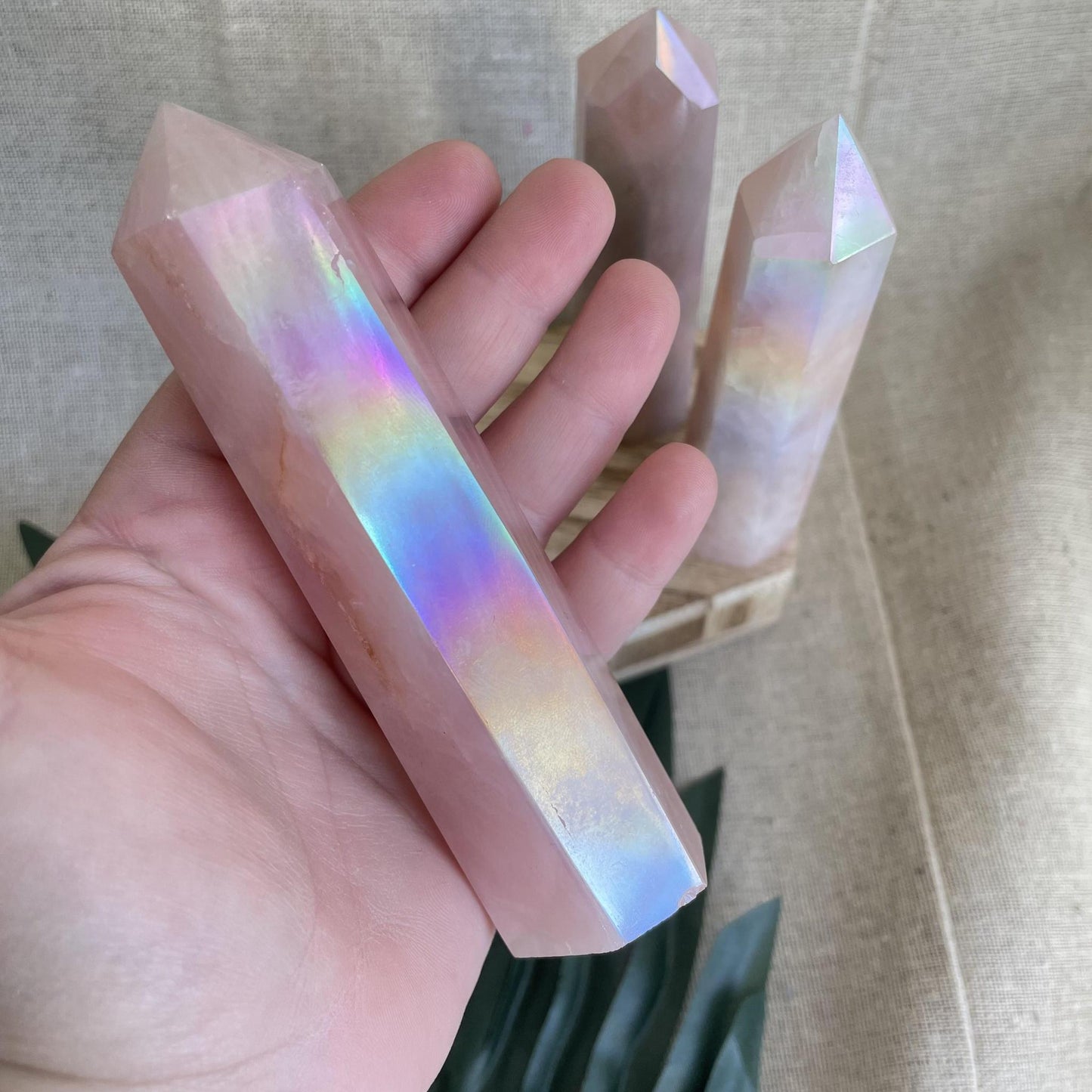 Rose Quartz Aura Tower