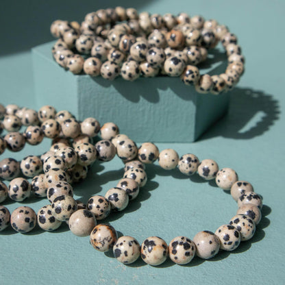 dalmatian jasper, dalmatian jasper bracelet, dalmatian jasper jewelry, crystal bracelet, crystal jewelry, dalmatian jasper crystal, dalmatian jasper stone, dalmatian jasper properties, dalmatian jasper healing properties, dalmatian jasper metaphysical properties, dalmatian jasper meaning